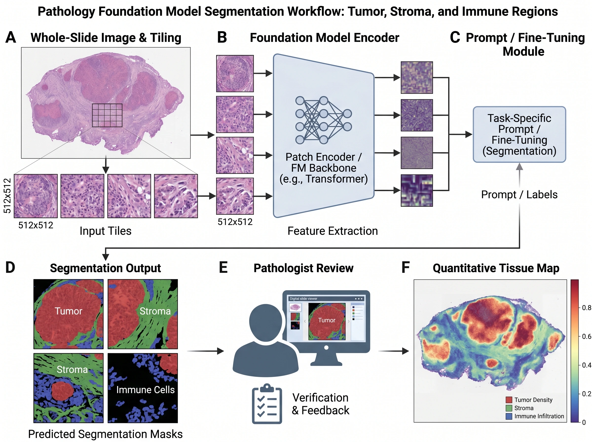 Pathology Foundation Model Segmentation Workflow